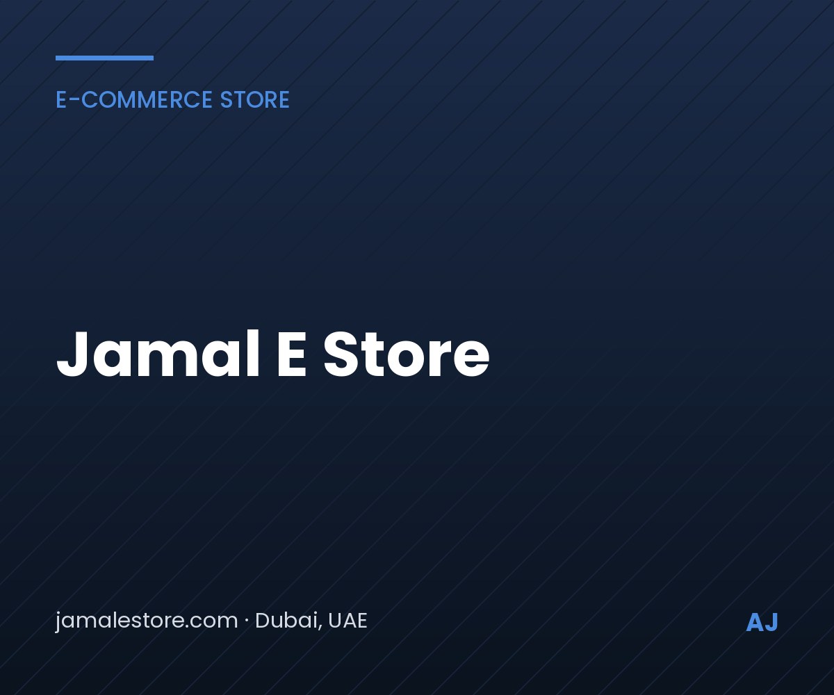Jamal E Store