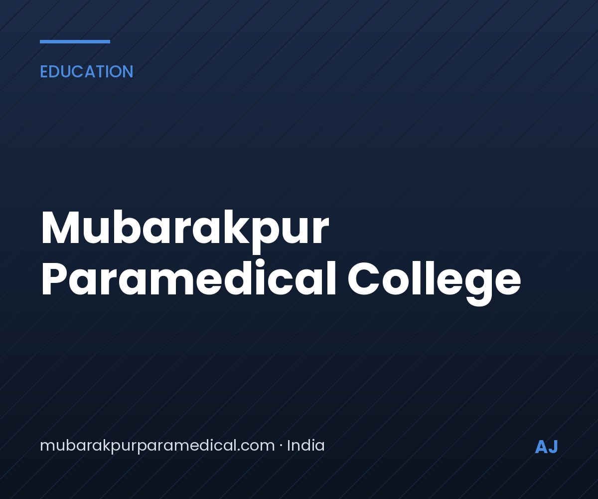 Mubarakpur Paramedical College